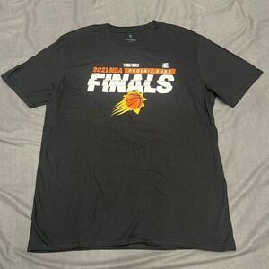 Fanatics Men’s Black Phoenix Suns 2021 NBA Finals T-Shirt Size Large
